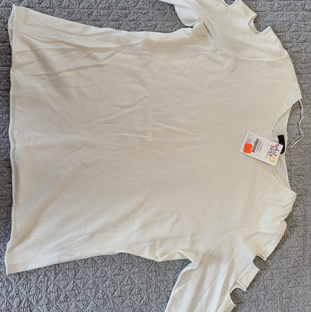 White Renuar sweater